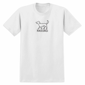Travel Wear Krooked El Perro T-Shirt - White/Black