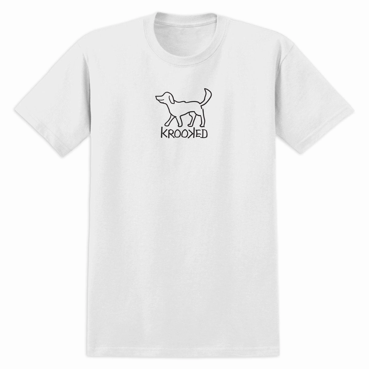 Smart Comfort Krooked El Perro T-Shirt - White/Black