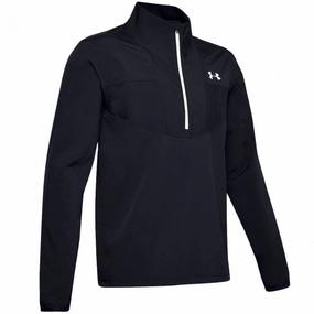 Under Armour Storm Windstrike 1/2 Zip - Black Fashion Layers Cold-Weather Wear
