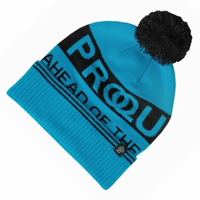 ProQuip Game Bobble Hat - Blue/Black Mild Weather