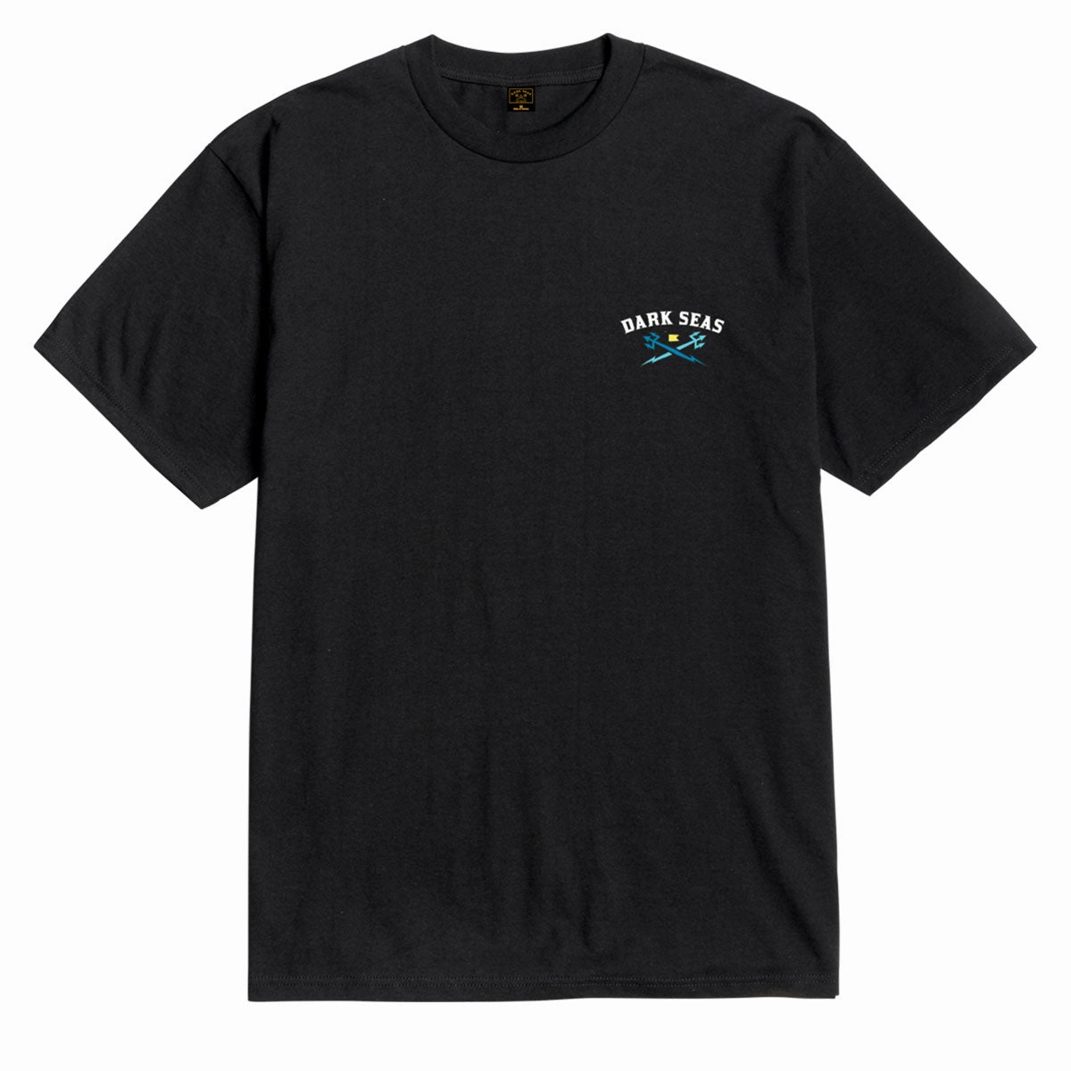 EcoFriendlyMaterial Active Style Trend Dark Seas Sailors Sun T-Shirt - Black