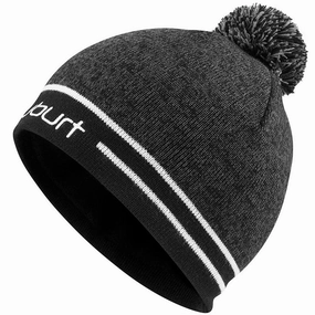 Daily Function Stuburt Hail Bobble Hat - Black Marl