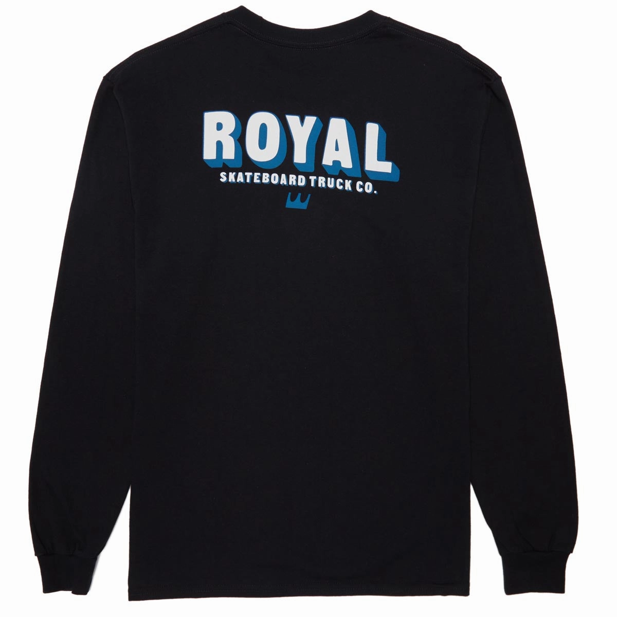 Royal Industrial Long Sleeve T-Shirt - Black Breezy Comfort Active Outfit Style