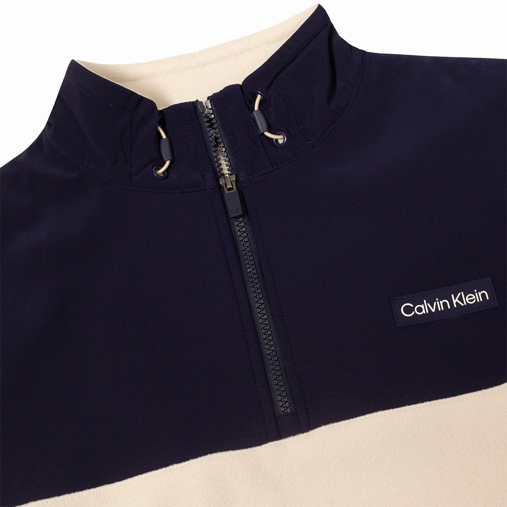 Calvin Klein Hybrid Polar Fleece - Sand Sporty Comfort