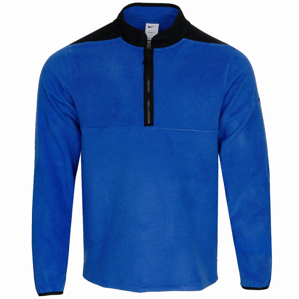 lace accents Nike Therma-FIT Victory 1/2 Zip Pullover - Game/Royal