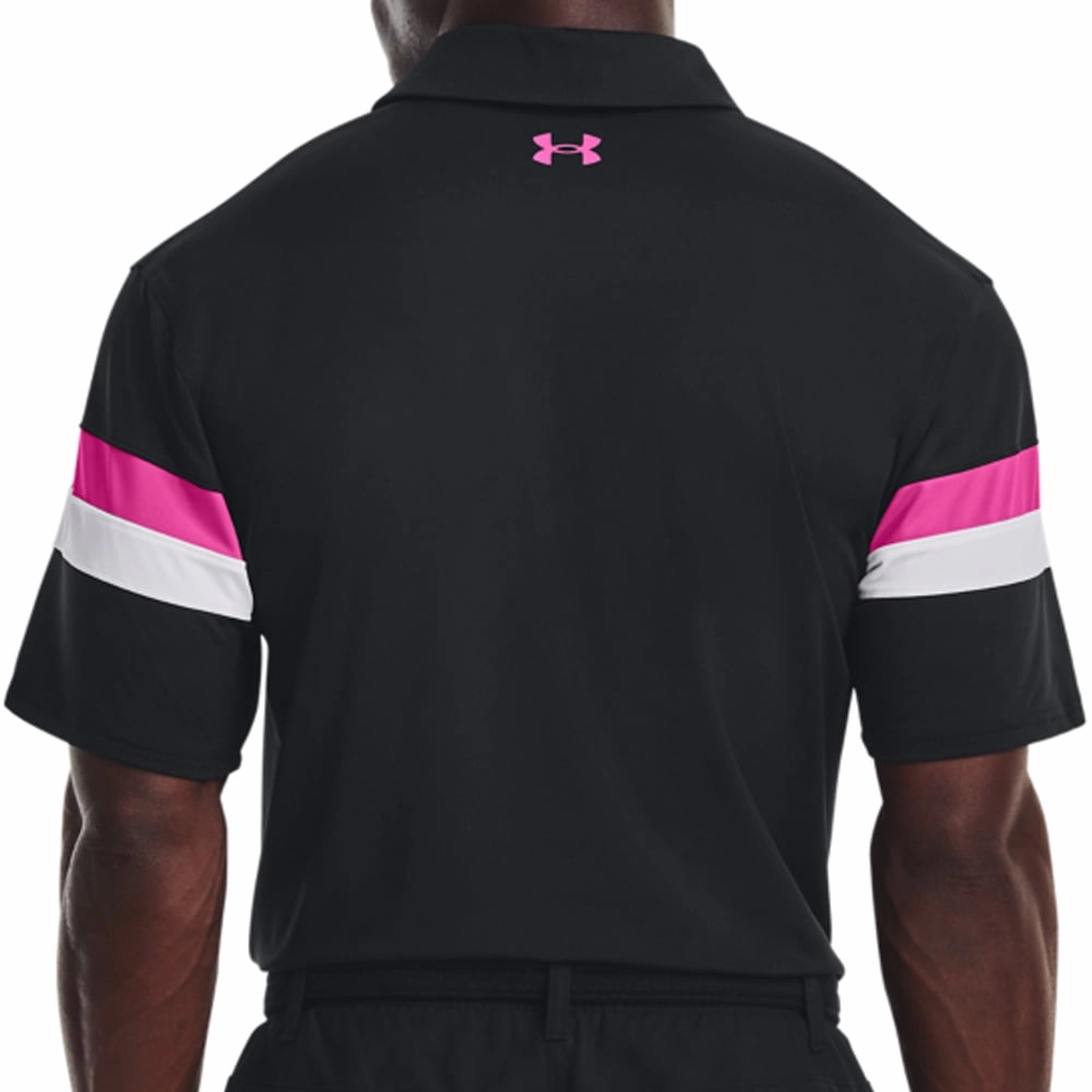 Under Armour T2G Colour Block Polo Shirt - Black Weekend Wear