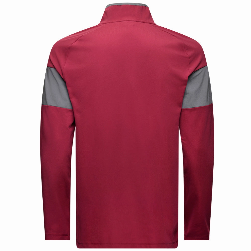 Mizuno Link 1/4 Zip Pullover - Burgundy Street Essential Popular