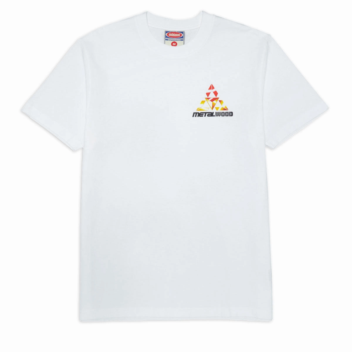 Cool Style Metalwood Tri-Metal T-Shirt - White