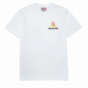 Cool Style Metalwood Tri-Metal T-Shirt - White