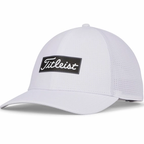 Titleist Oceanside Cap - White/Black Wedding accessory Beret Style