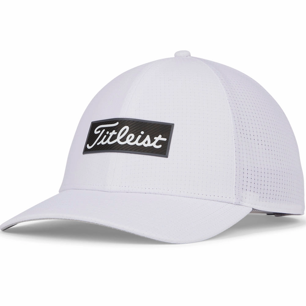 Titleist Oceanside Cap - White/Black Wedding accessory Beret Style