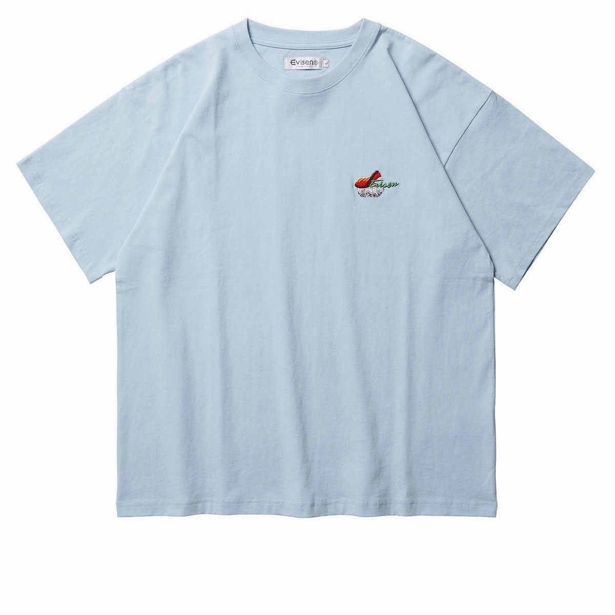 Evisen Sushi V2 T-Shirt - Baby Blue Cozy Wardrobe