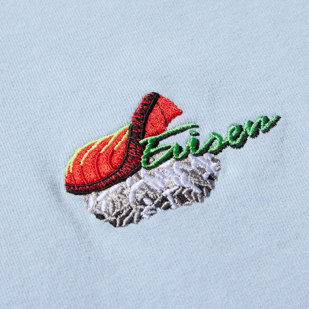 Evisen Sushi V2 T-Shirt - Baby Blue Standard Body Fit