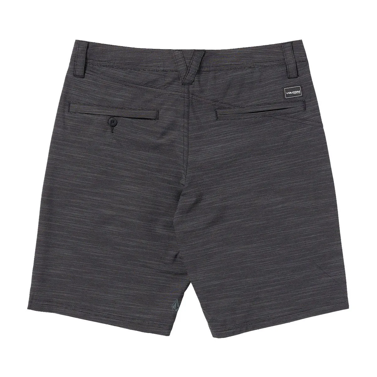 Low Profile Zipper Baby shower gift Volcom Slub Frickin Cross Shred Hybrid 20 Shorts - Black