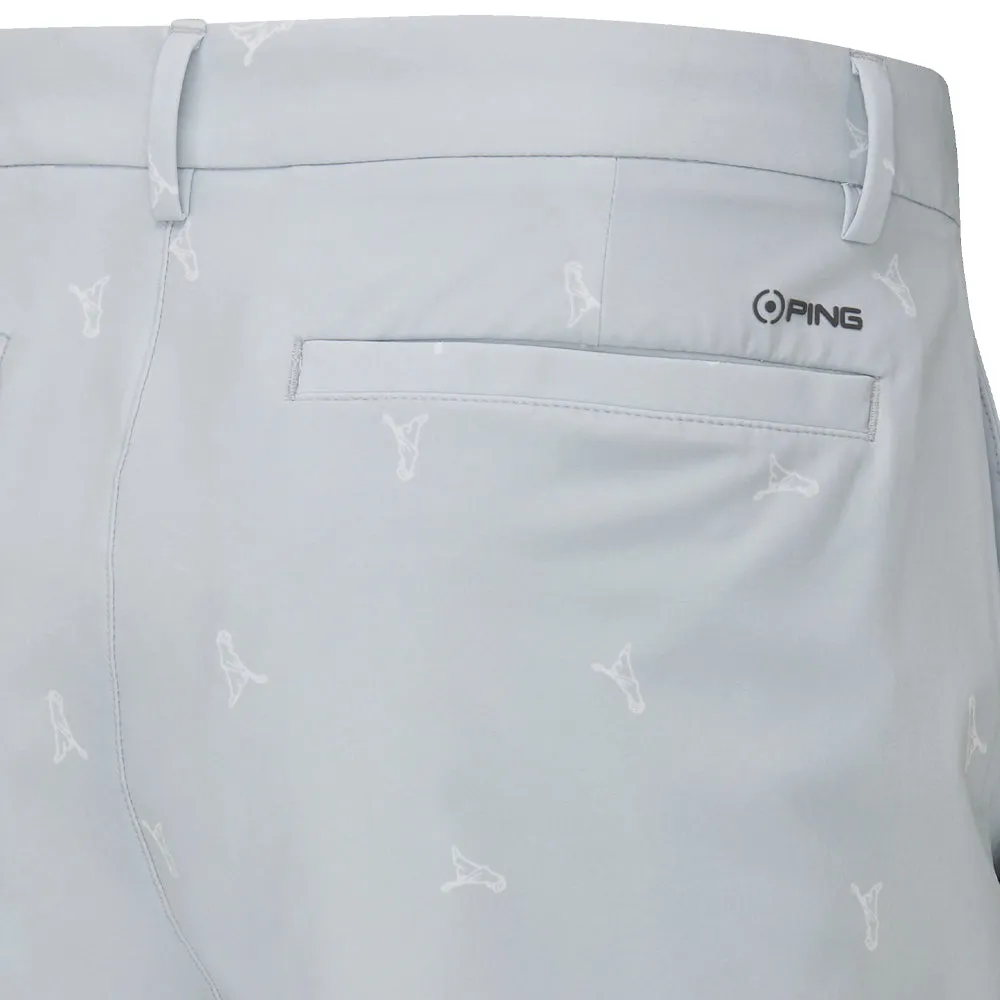 Odor Control Treatment Ping Swift SensorCool Shorts - Pearl Grey/White