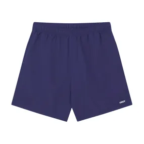 scarf Obey Easy Bold Nylon Shorts - Skipper Blue