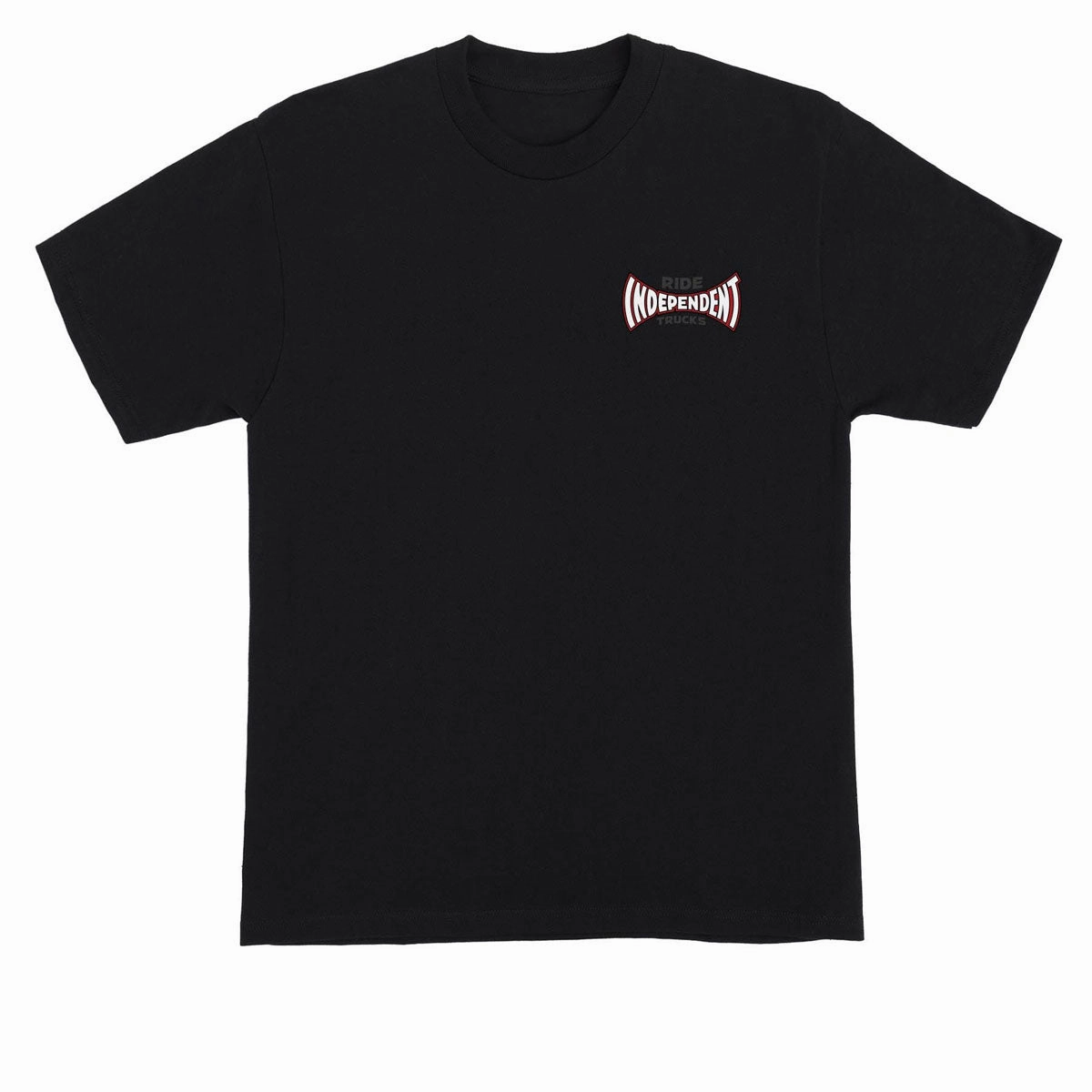 Soft Design Independent Rose Span T-Shirt - Black