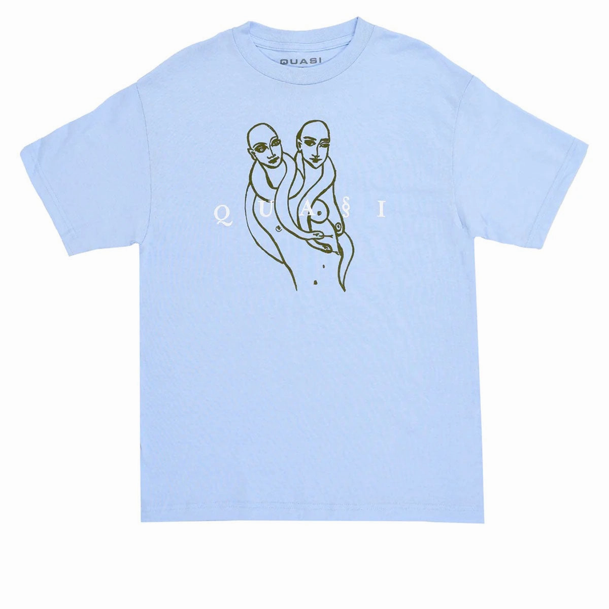 Eco Friendly Fabric Quasi Genesis T-Shirt - Powder Blue