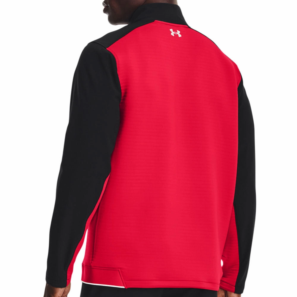 Fashionable Hoodie Comfortable clothing Under Armour Storm Daytona 1/2 Zip Sweater - Radio Red