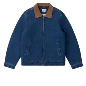 Rhythm Washed Denim James Jacket - Blue Wash Teflon coating