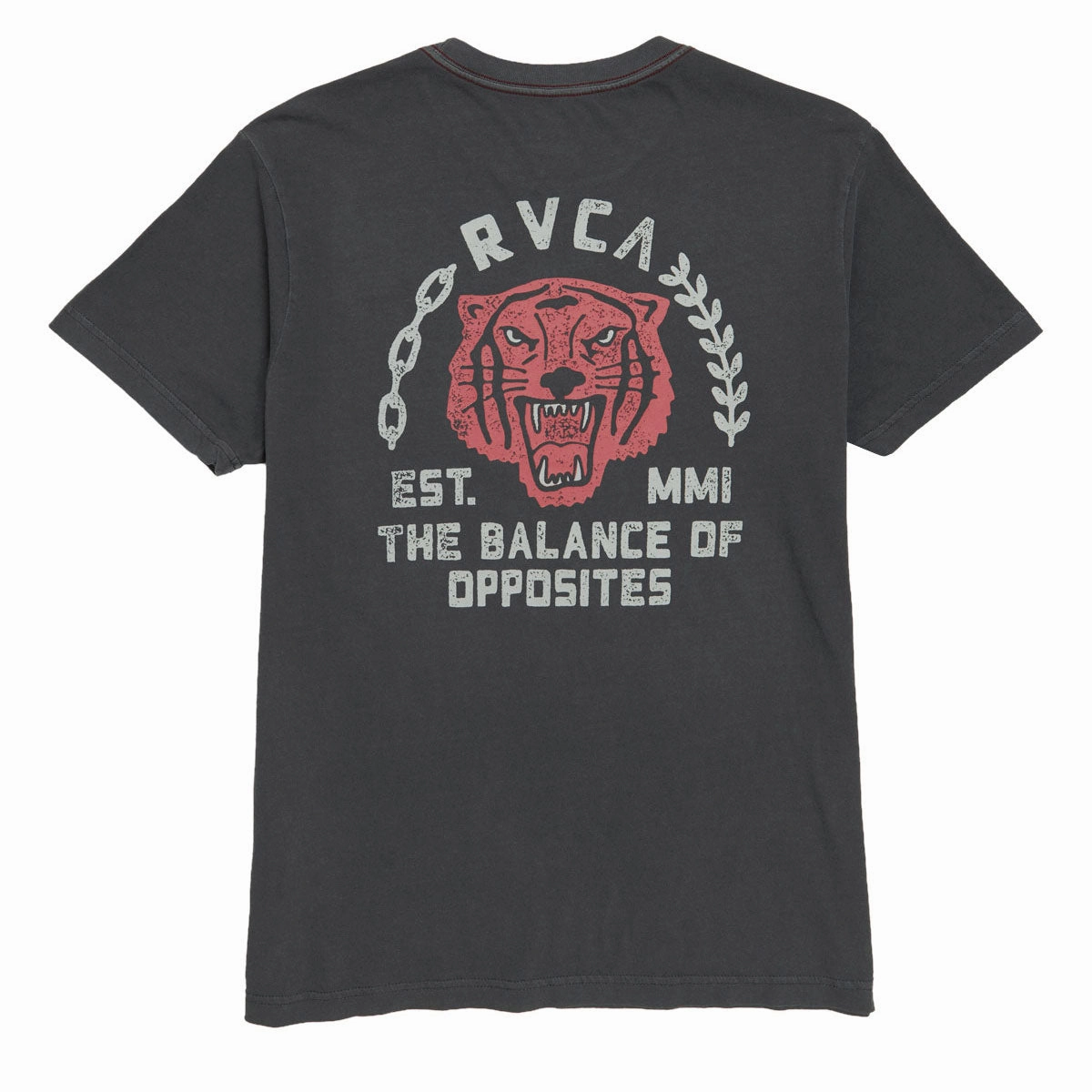 RVCA Squadron T-Shirt - Pirate Black Versatile Top