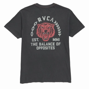 RVCA Squadron T-Shirt - Pirate Black Versatile Top