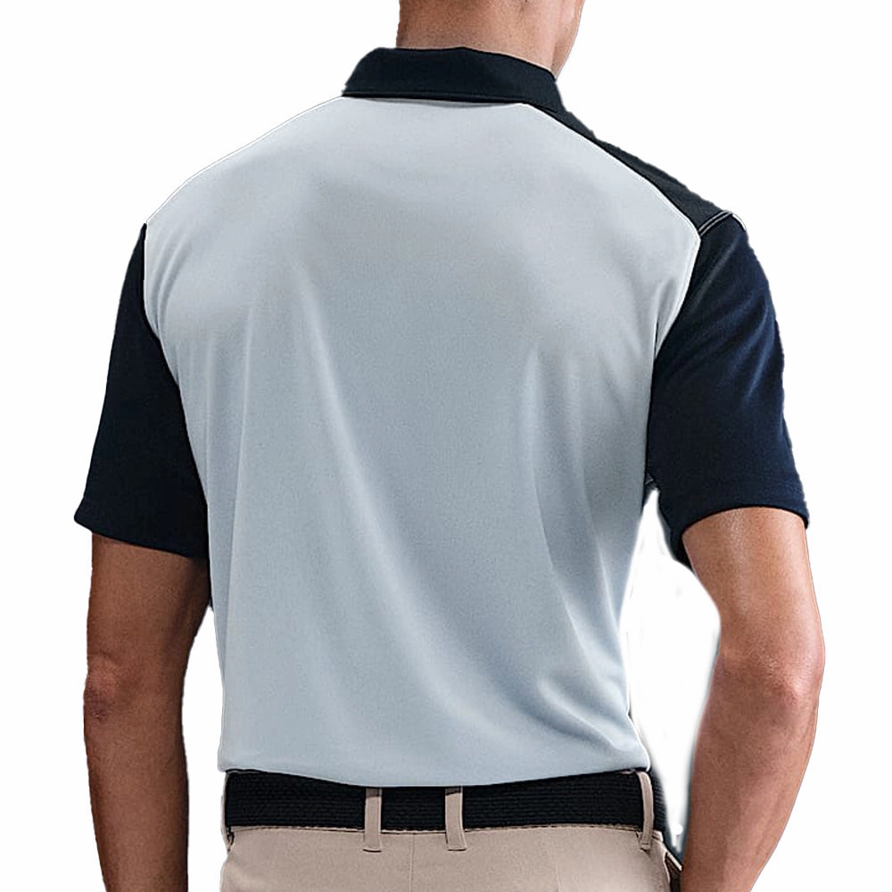 Travel Style Trend Nike Dri-Fit Victory  Polo Shirt - Lt Armory Blue/Obridian/White