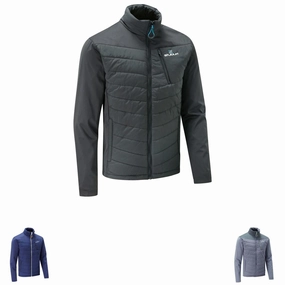 Compression Fit Design Taped Edges Stuburt Vapour Hybrid Golf Jacket