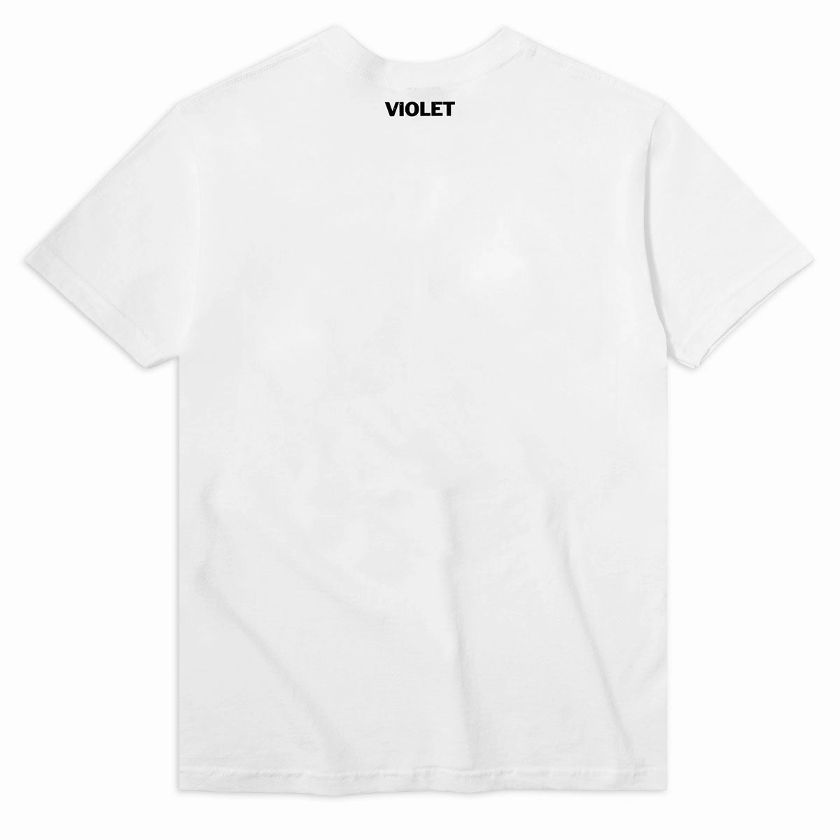 Violet Soul Kyle Teh T-Shirt - White Smart Fashion V-Neck
