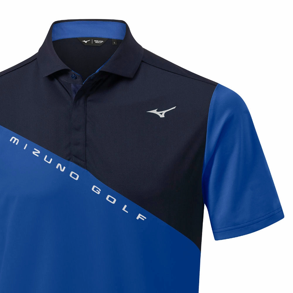 Soft and durable Comfort Style Mizuno Trace Polo Shirt - Blue