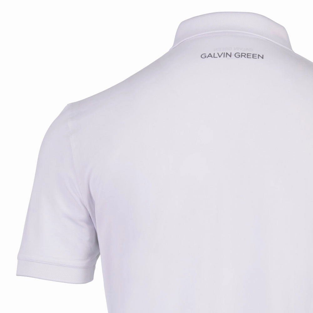 Galvin Green Max Tour Edition Polo Shirt - White Simple Comfort Wear vacation wear