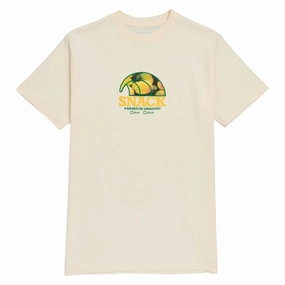 Camping attire Relaxed Outfit Snack Mango T-Shirt - Cream