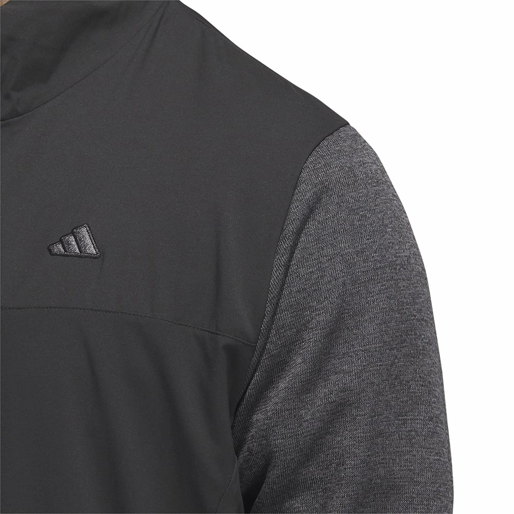 date night look adidas Go-To 1/4 Zip Pullover - Black