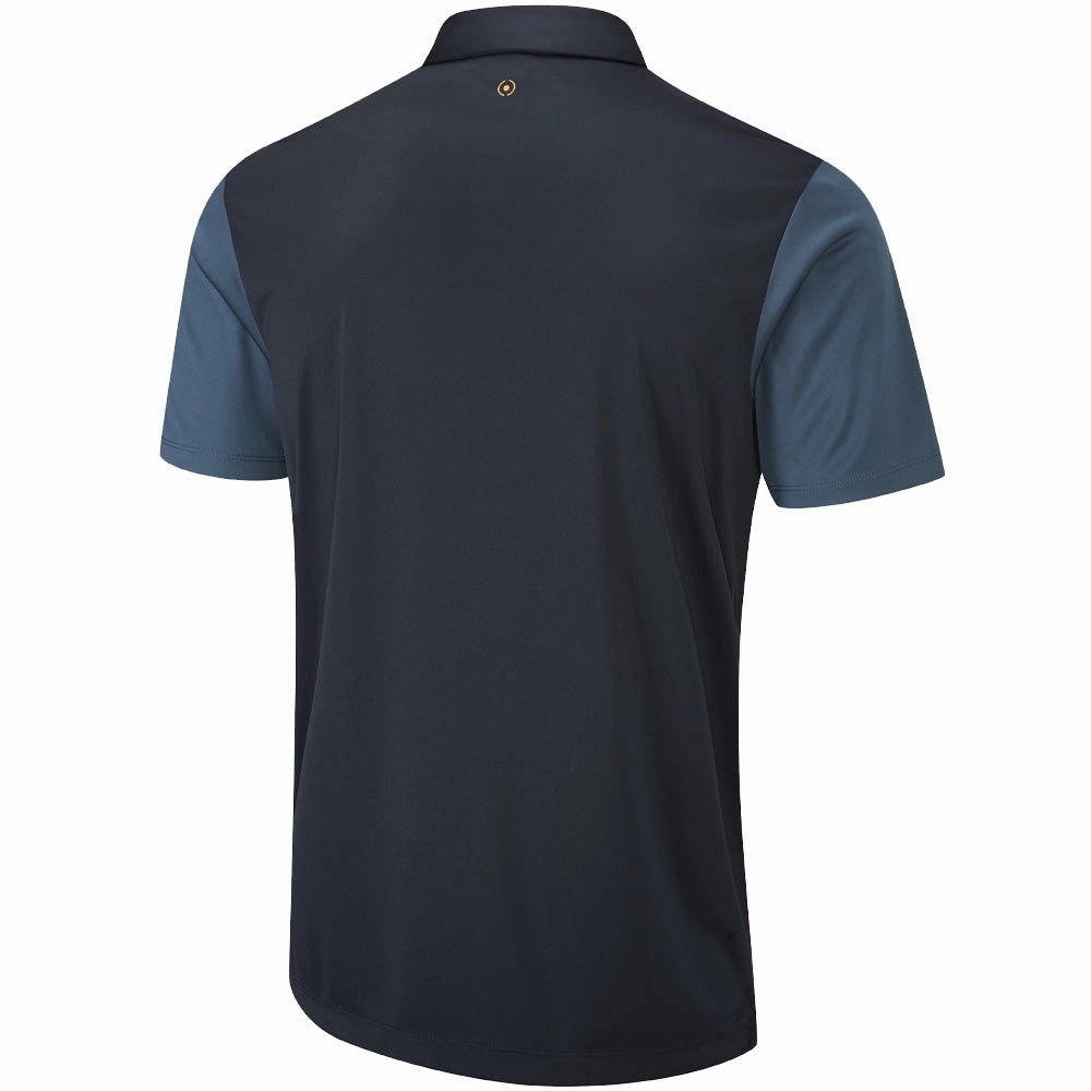 Ping Malvern Polo Shirt - Navy/Stormcloud hiking clothes