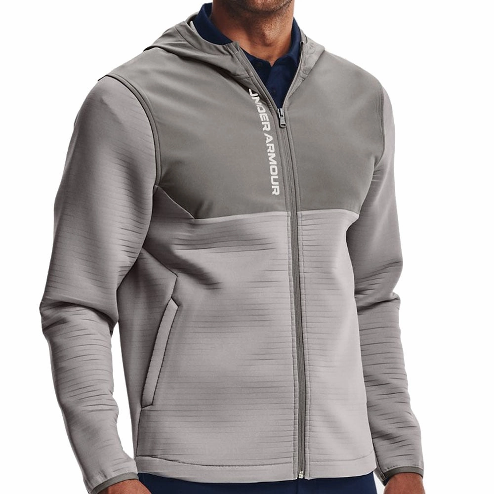Under Armour Storm Daytona Full Zip Hoodie - Grey Wolf/Concrete Simple Comfort Wear