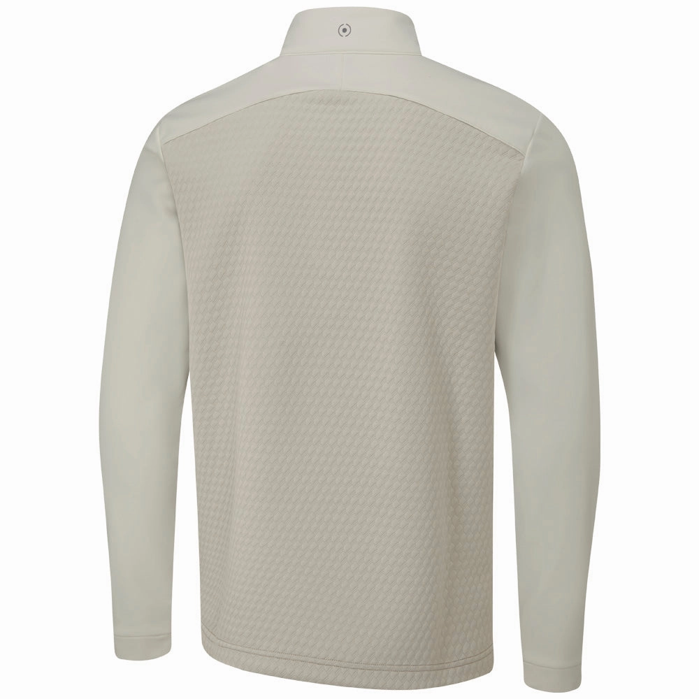 Ping Nolan 1/4 Zip Pullover - Willow/Egret Gym Wear