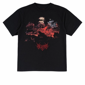 Classic Layer Welcome Aldous T-Shirt - Black