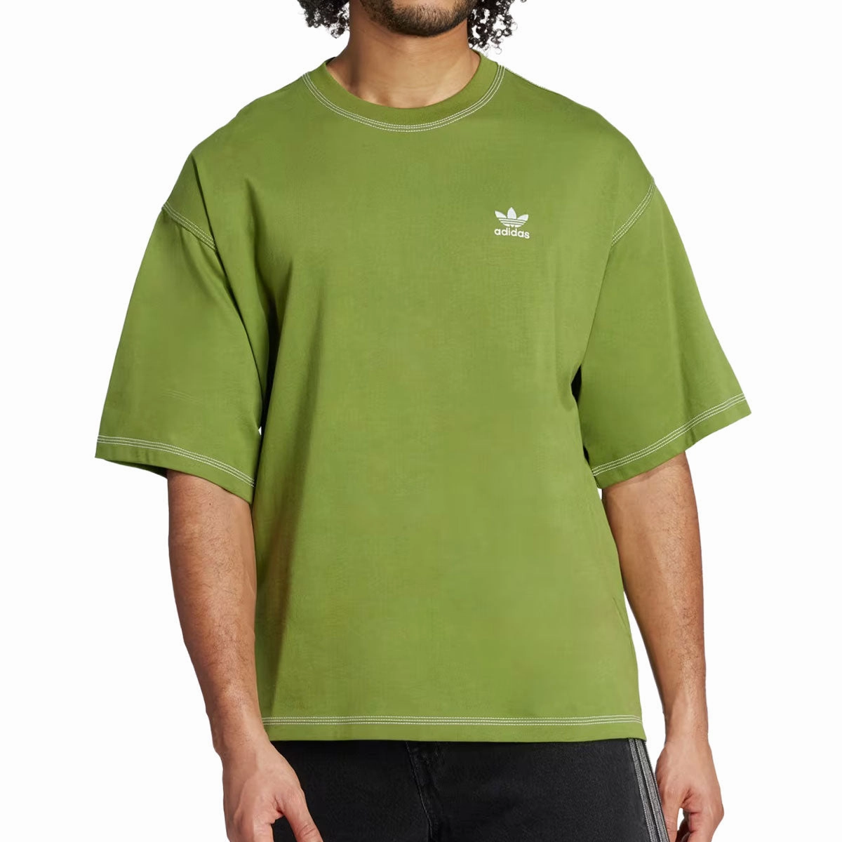 Sustainable Fibers Adidas Essentials T-Shirt - Tech Olive