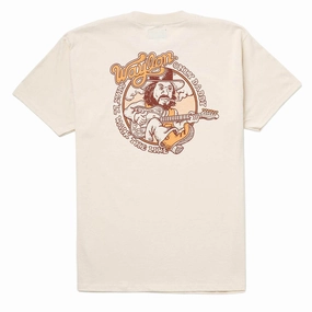Seager x Waylon Jennings Walk The Line T-Shirt - Vintage White Holiday Style Trend sports activity