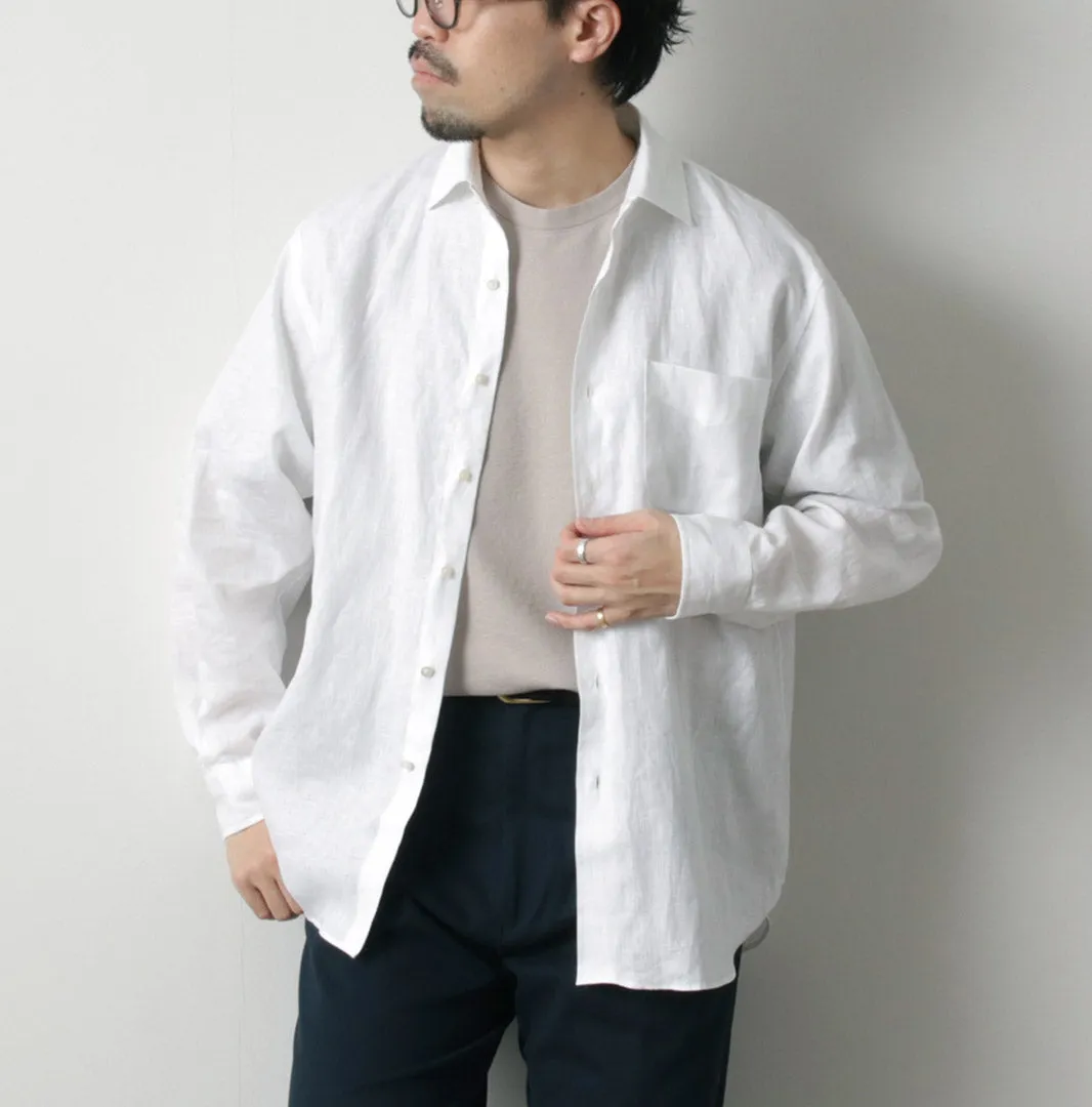 D.C.WHITE / Newport Linen Shirt Holiday Travel Standalone Option