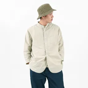 Elegant Finish FOB FACTORY / FRC006 Down-proof Fabric Military Band Collar Shirt