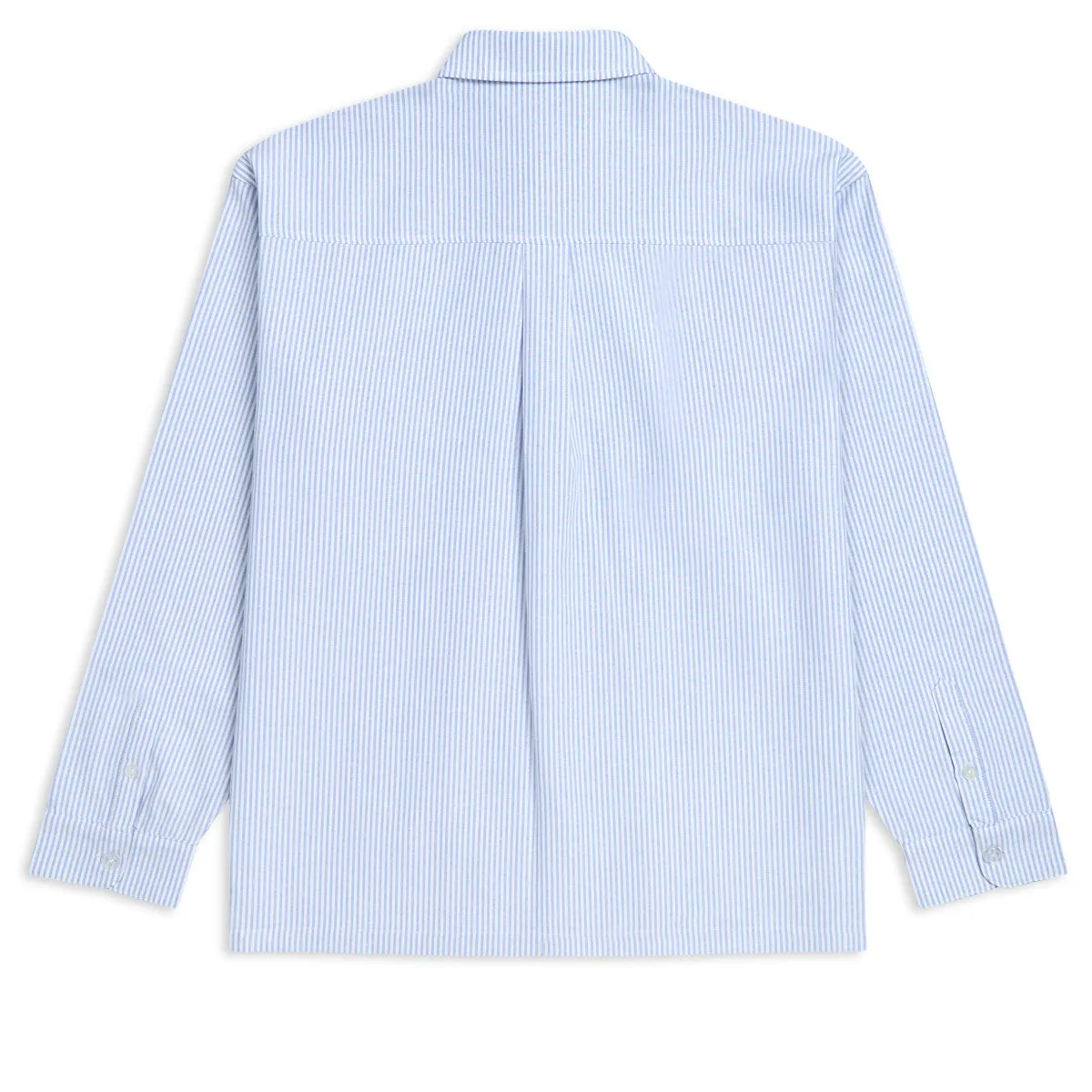 CCS Box Oxford Shirt - Blue Stripe Tailored Cut