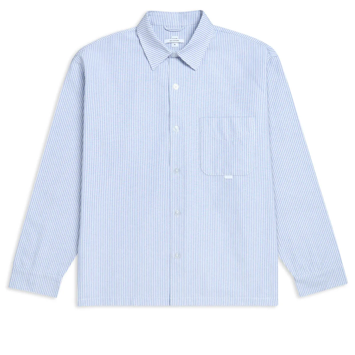 CCS Box Oxford Shirt - Blue Stripe Temperature Regulating Odor control