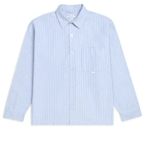 Limited Edition CCS Box Oxford Shirt - Blue Stripe