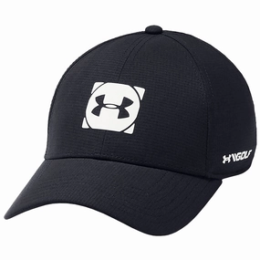 Under Armour Men's Official Tour 3.0 Cap - Black Subtle Touch Outdoor Adventure
