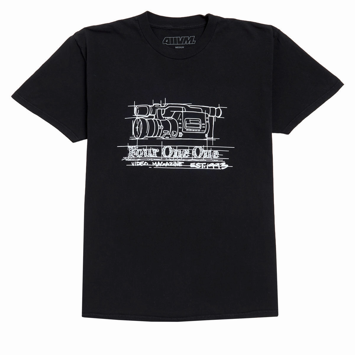 Urban Casual 411 VX T-Shirt - Black