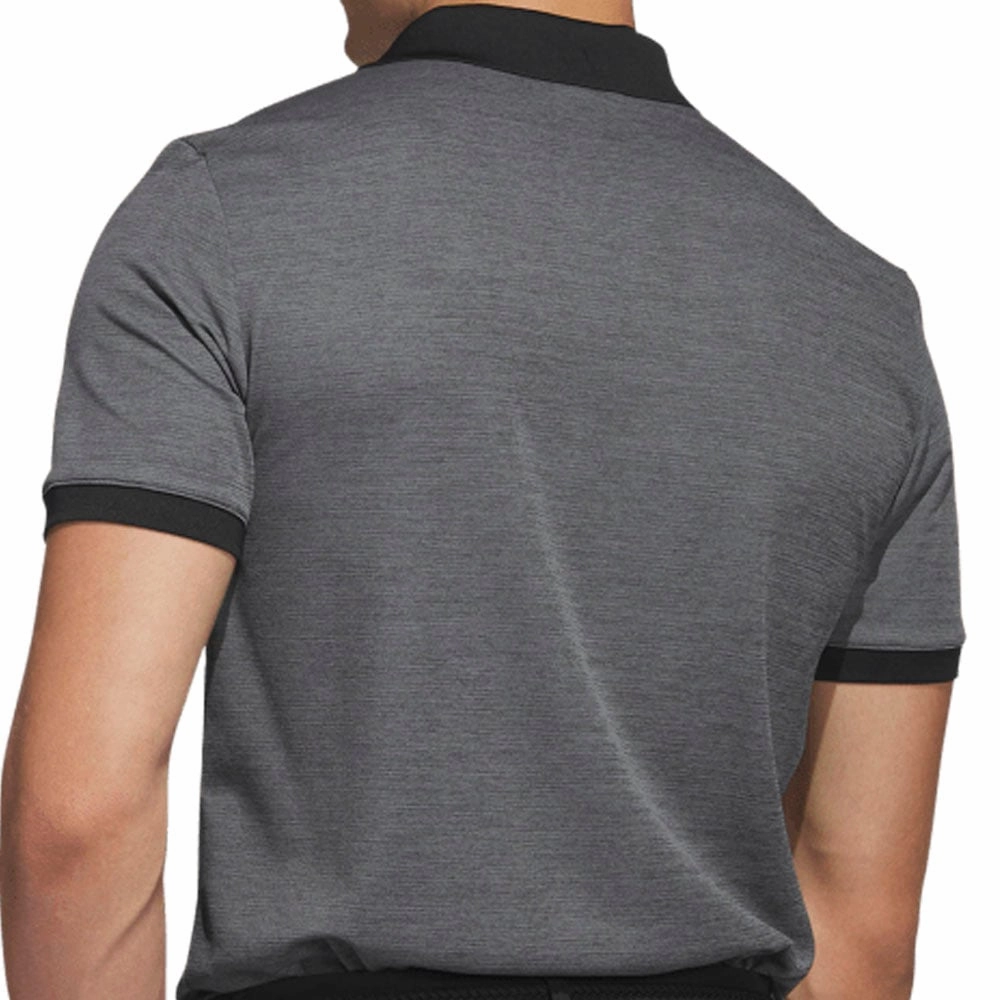 adidas No Show Polo Shirt - Black Quick Comfort Soft Touch Fit