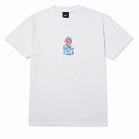 Non-toxic HUF Melt T-Shirt - White