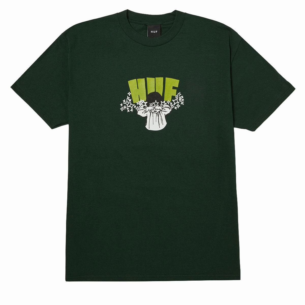 Travel convenience HUF Dazed T-Shirt - Forest Green