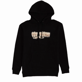 Toy Machine Fists Hoodie - Black Easy Care couple's look